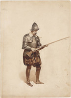 KT 1991 030
<br/>
Soldaat
<br/>
<em>Scholten, Hendrik Jacobus (1824-1907)</em>